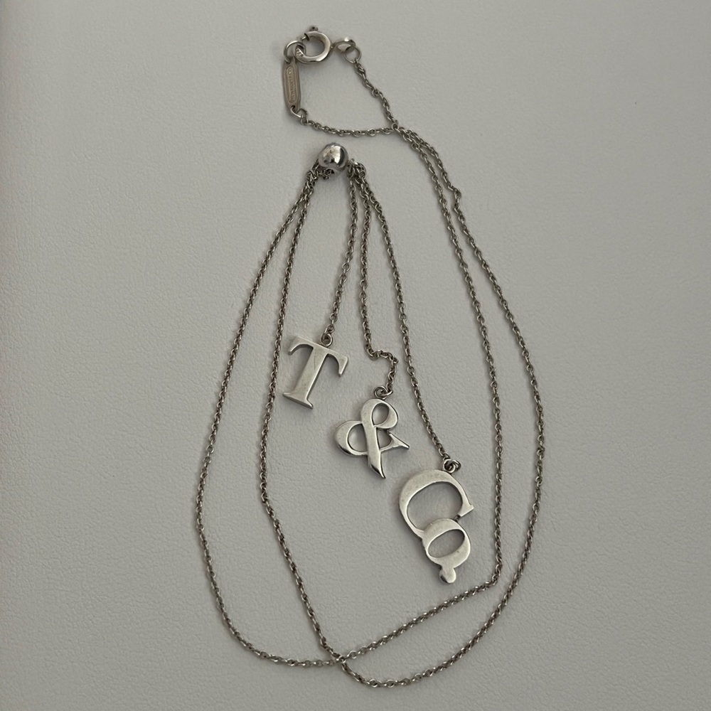 T & Co lariat necklace